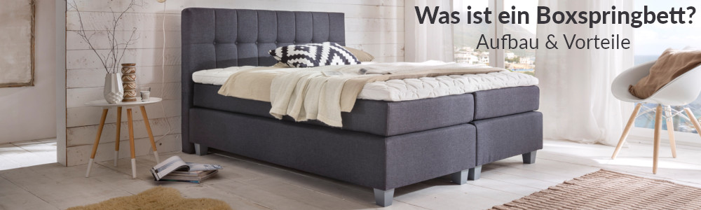 Boxspringbett - Was ist das eigentlich?