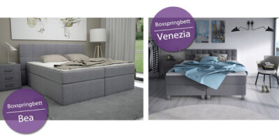 Boxspringbetten Vergleich Part 2: Bea vs. Venezia - Vergleich: Boxspringbett Bea vs. Boxspringbett Venezia