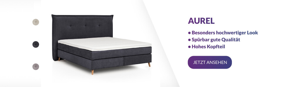 Boxspringbett Aurel - Premium-Qualität aus D
