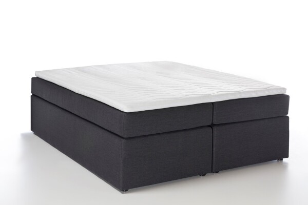 Boxspringbett Bella Anthrazit 140x200 cm H3