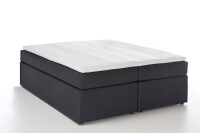 Boxspringbett Bella Anthrazit 180x200 cm H2