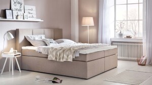 Boxspringbett KAZ mit Visco Topper