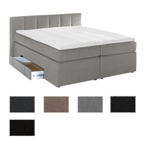 Boxspringbett Beatrice mit Bettkasten -...