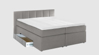 Boxspringbett Beatrice mit Bettkasten - Kopfteilhöhe 90cm