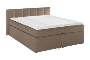 Boxspringbett Valina beige grau Freisteller Bild